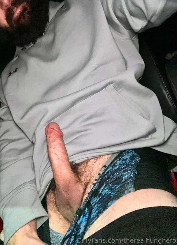 Have an hour to kill in my car. Sure could use a nice warm m..
