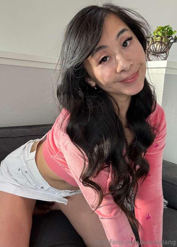 wanna see underneath my mini skirt? 🍒