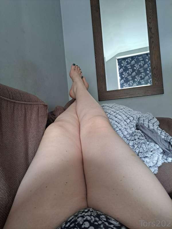 Feet and thighs