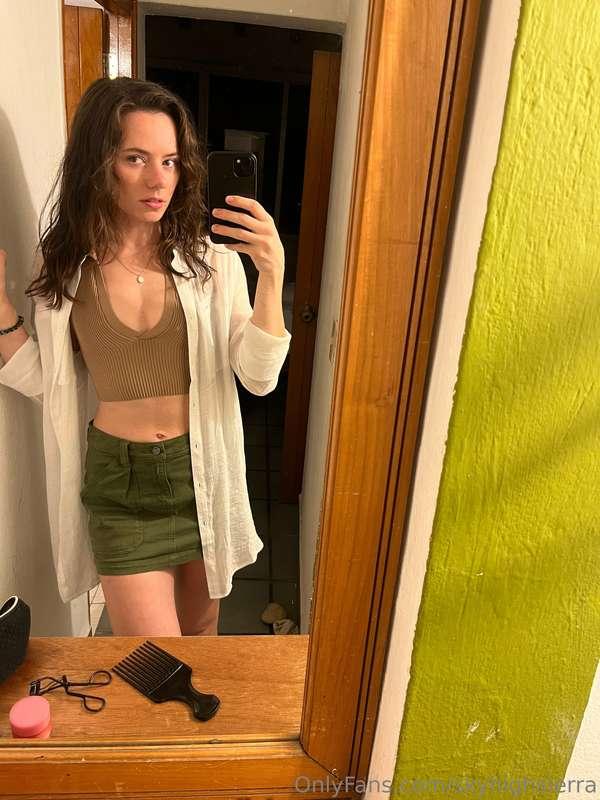 last nights outfit for flirting w boys hahaha