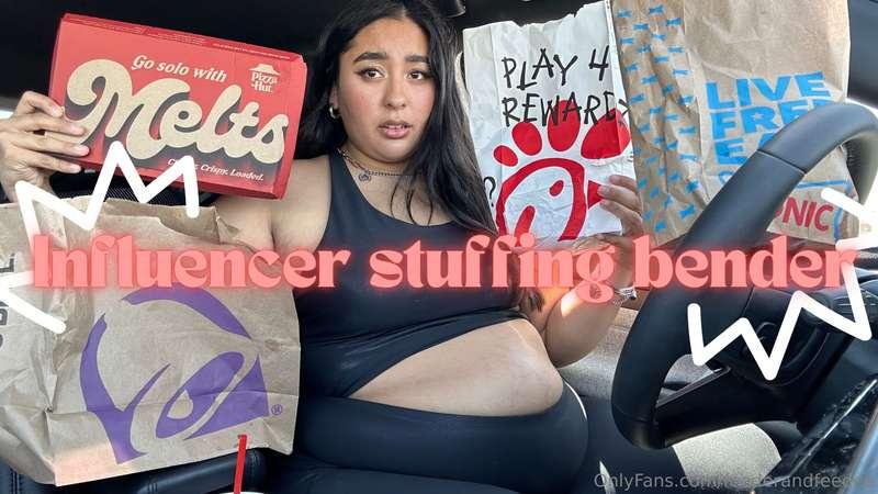 TIKTOK MUKBANGER STUFFS FOR VIEWS | Full Day of TikTok Fast ..