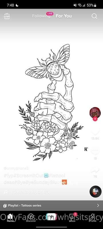 So for my birthday I really want another tattoo very badly a..