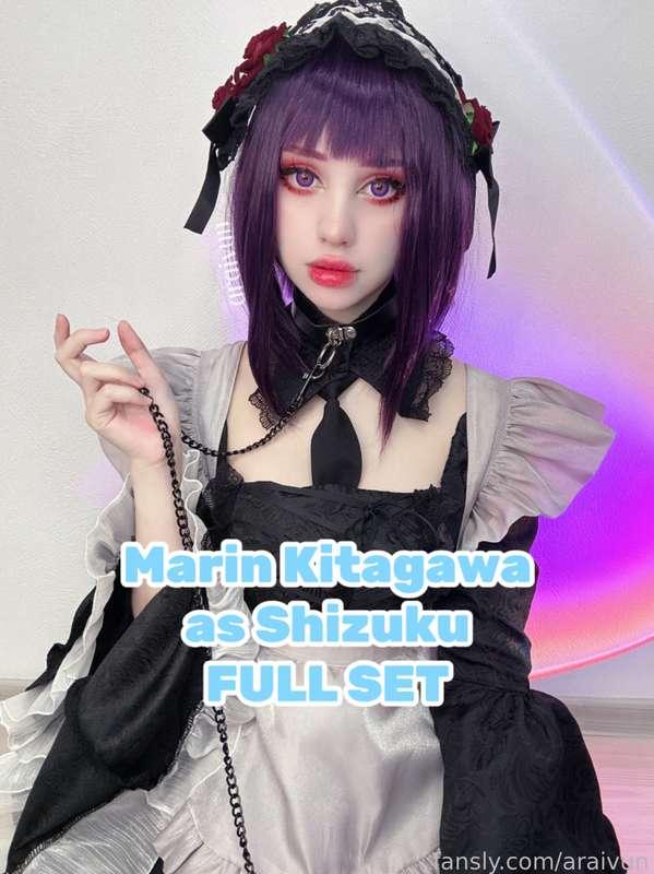 💜🔥Updated and expanded set with horny submission maid Shizuku here🔥💜~ At the same price as before, but with more photos😍🔥

Sexy Lace Transparent Stockings and Panties~
Ahegao, footfetish, lingerie, leash in my mouth and more~
I'm already waiting for you and your instructions Master🥺💖

💌Tip me 50$ after purchasing this set and get extra pictures where you can see more out of my panties than is allowed(like 2B set had) +small(0:21) video of me touching myself with leash in my mouth👉🏻👈🏻

#cosplay #shizuku #maid #marinkitagawa #cute #babyface #submission #lace #stockings #set #ppv #bigboobs #bigass #ahegao #feet #footfetish #lingerie