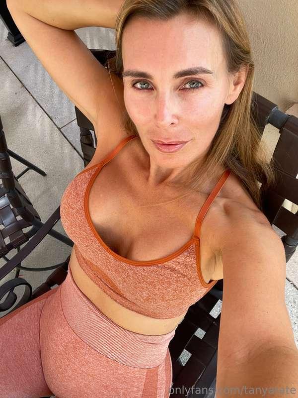 Sports bra struggling to hold me in 😈 see more at @tanyatate