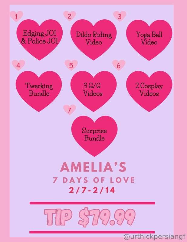 ❤️ AMELIA'S 7 DAYS OF LOVE PRESALE ❤️If you want to receive ..