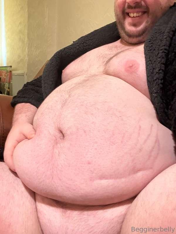 Woke up feeling so heavy and soft this morning, thicker, rou..