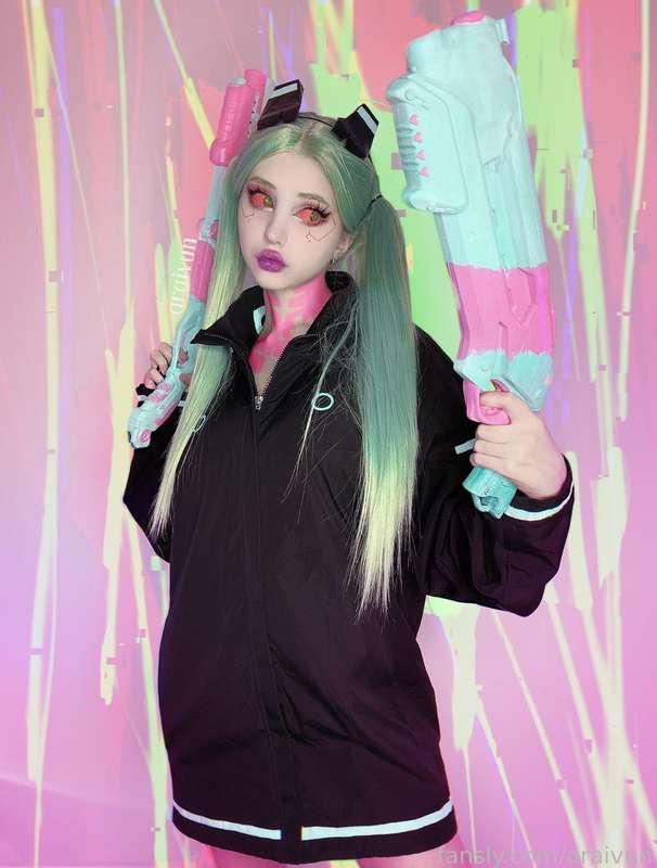 Hey what’s up?👻

#rebecca #cyberpunk #cosplay 