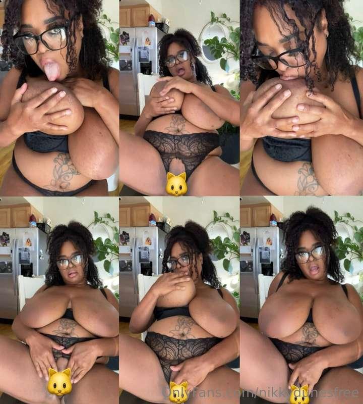 I get so fucking horny when I play with my big, sensitive ti..
