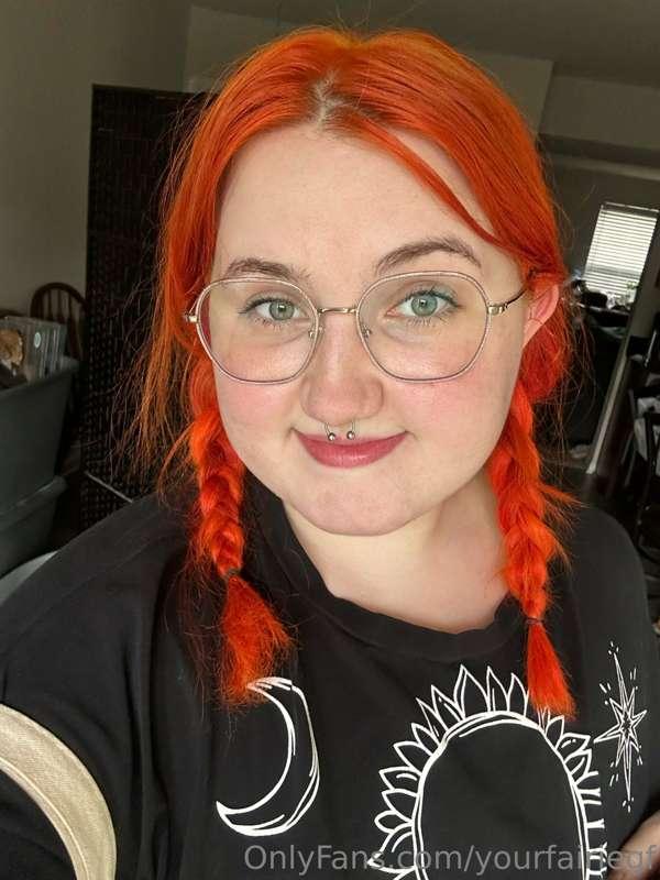 i’m a ginger now 🤓