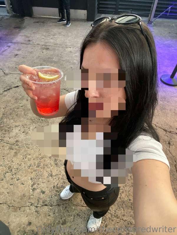 Last night I went to a concert where I had to pay an absurd ..