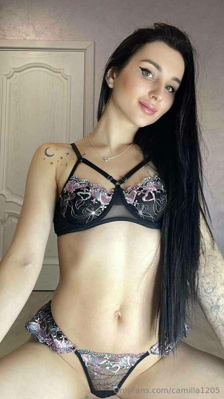 I've added a new black lingerie set to my collection. What d..