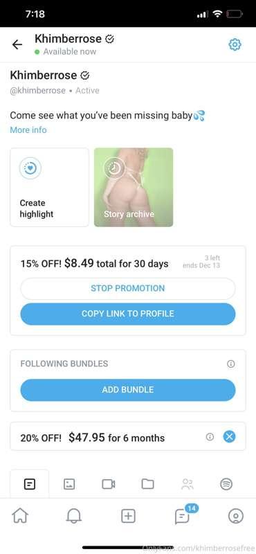 My paid account is on sale ; 3 spots only get it while you c..