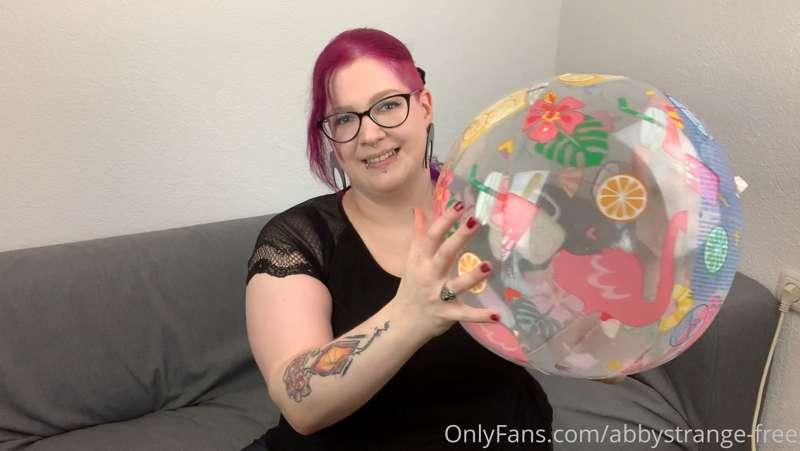 My first inflatable: inflating and deflating a beach ball