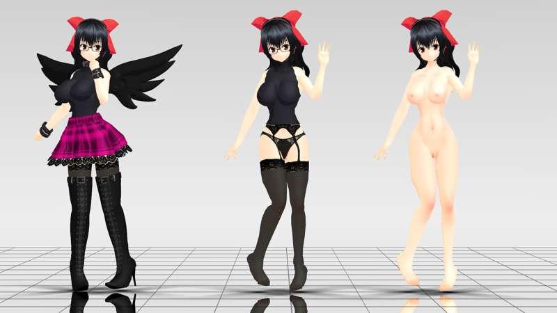 MMD Yukari OC DL