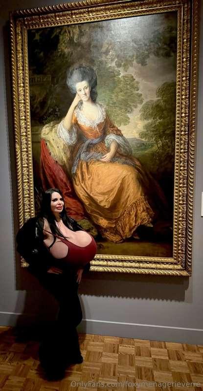 I caused a little bit of a stir at the DIA today.