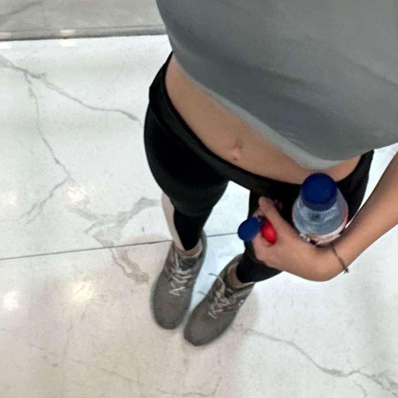 visited the gym today in the evening. that’s the only shots I made before my workout👀