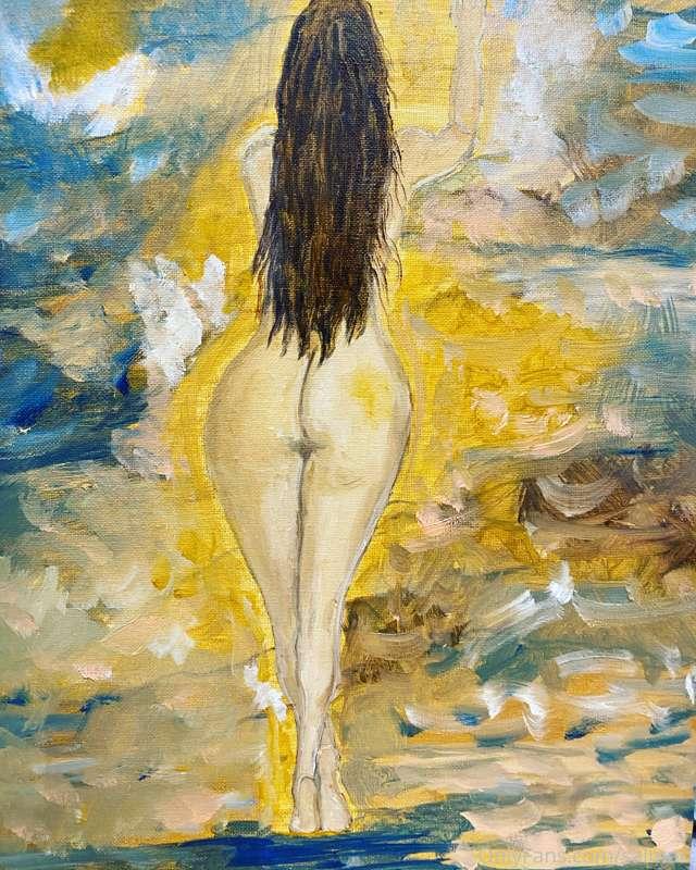 Pintando! 🧡
Painting! 🧡
Am Malen! 🧡