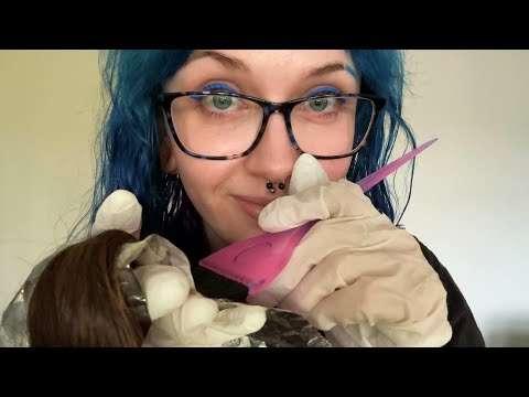 📣 EARLY ACCESS 📣 ASMR Obsessed Friend Dyes & Styles Your Hair 💇‍♀️