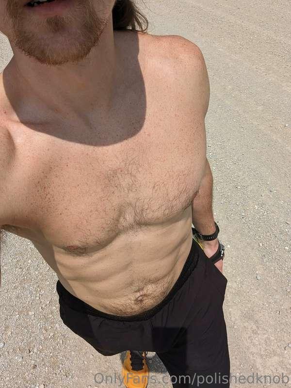 Took my phone with me on a run for once..