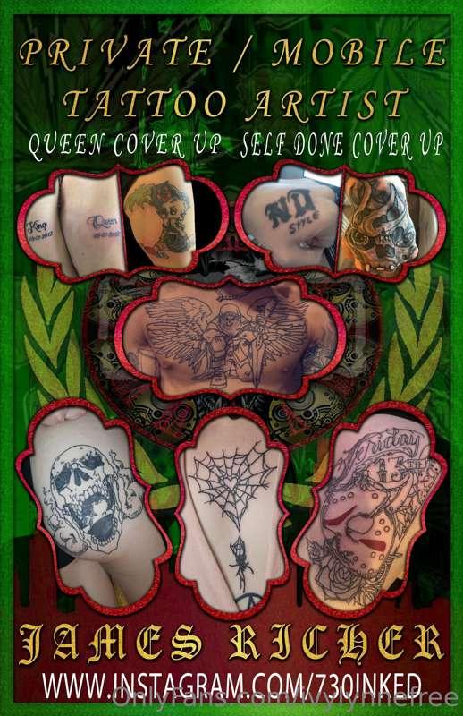 Hey everyone! The tattoo artist that does my tattoo is now b..