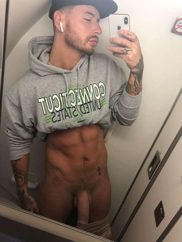 My dick is always chubby at 30,000 feet