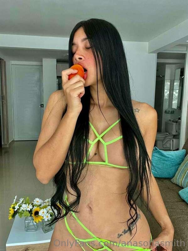 ## Maybe you could come here and eat a peach too.🍑