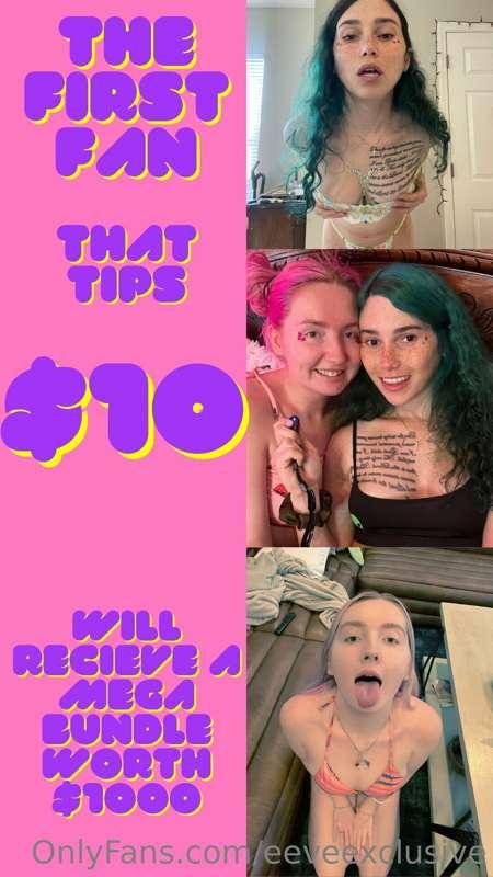 You know the best deal on our page 
TIP $10
GET THIS SEXY AS..