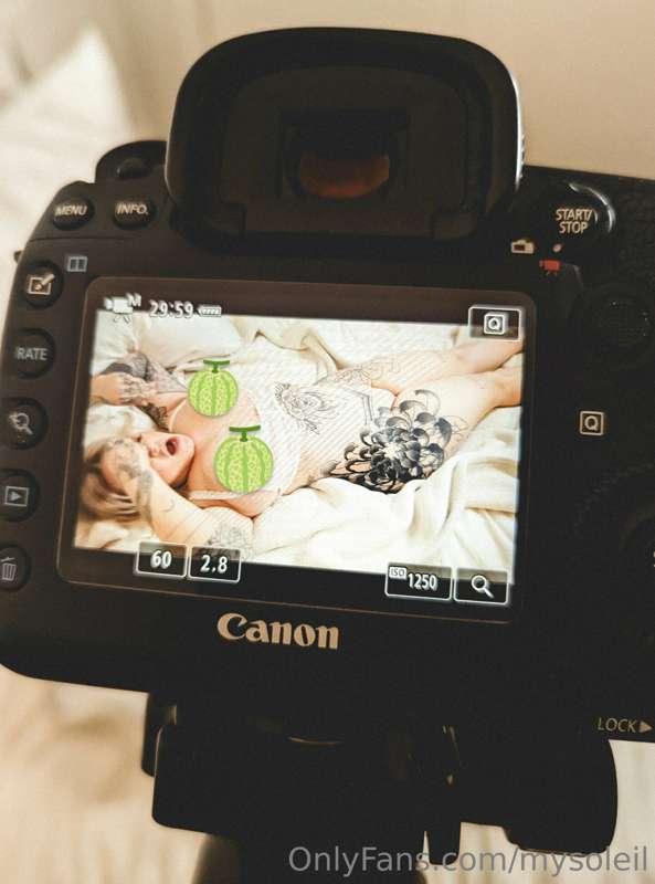 Behind the scene shot