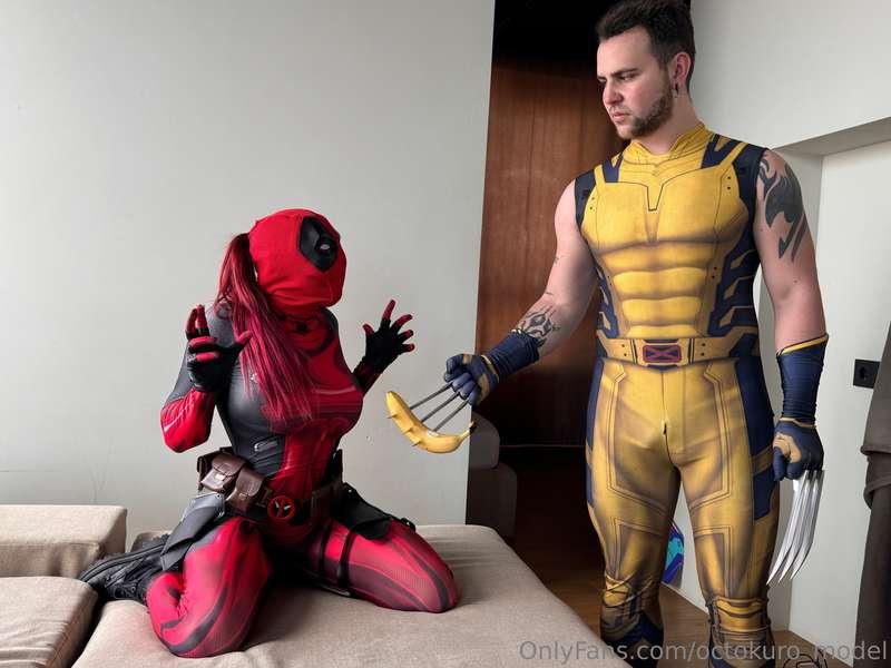 Oopsie 🤫 Looks like Wolverine has penetrated the banana alre..