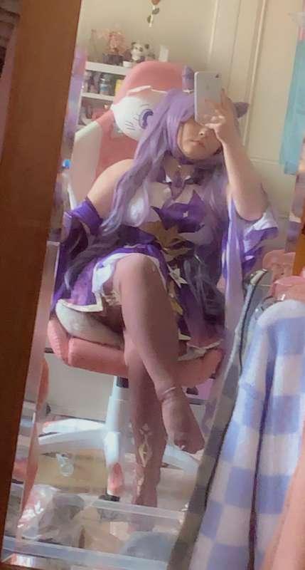 Keqing cosplay pt.2 ! (Higher tiers++)