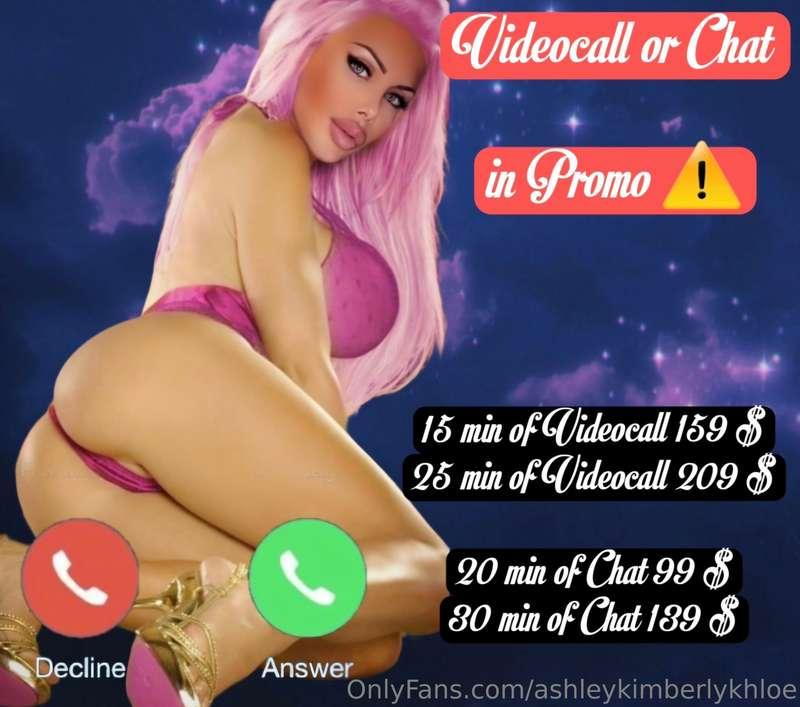 Exclusive Promo ⚠️✨️🤯Videocall or Chat ✌️💣15 min of Videocal..