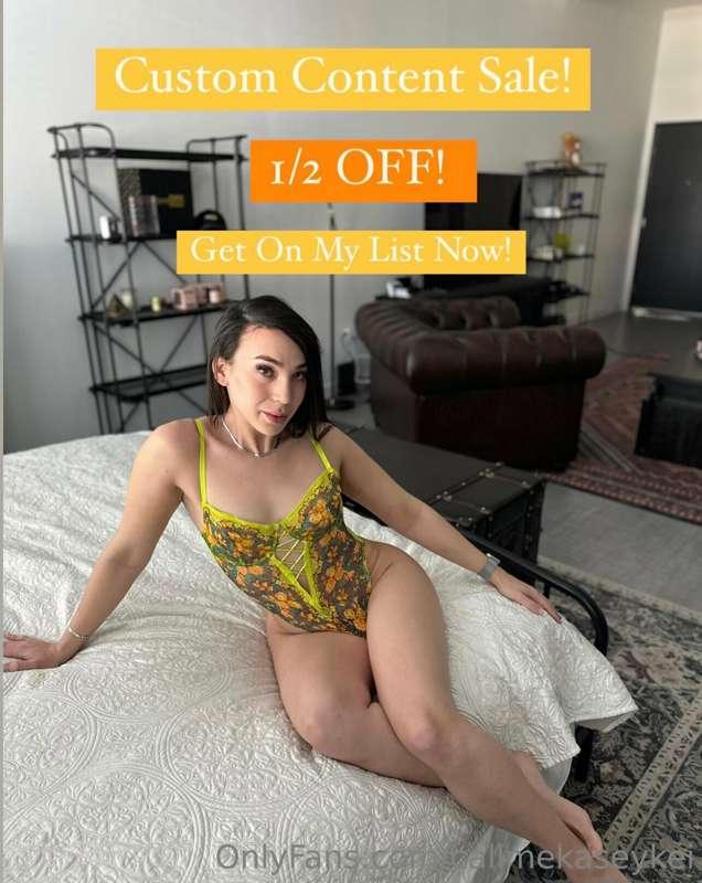 50% off wtf 😬 am I thinking?? Better jump on it before I cha..
