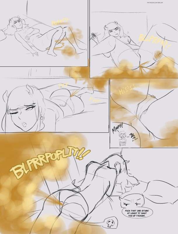 Request: Cassandra Woken up by her own stench
