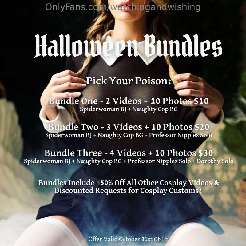 Happy Halloween! 🎃 Pick Your Poison & I'll Send Your Sexy Bu..