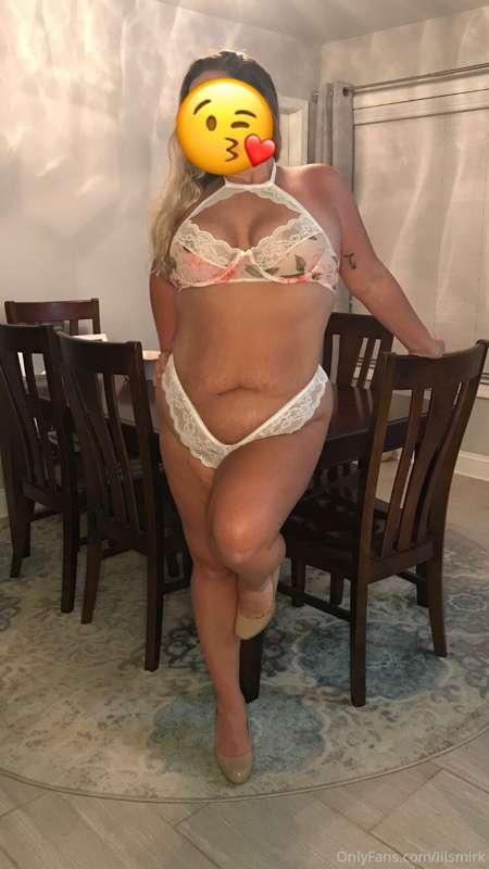 Lingerie and heels. What more could you want to start off yo..