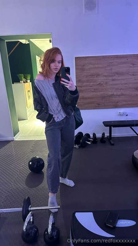 Been to the gym, how are you doing?😘😘
