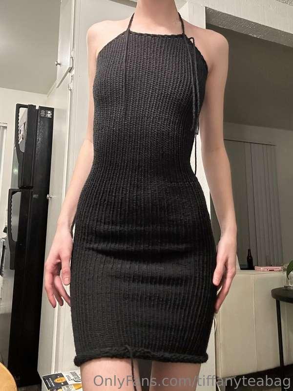 made a dress yesterday 🤓