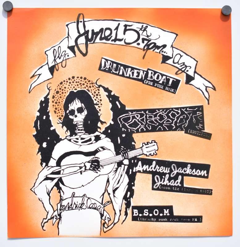 Ancient house show flyer