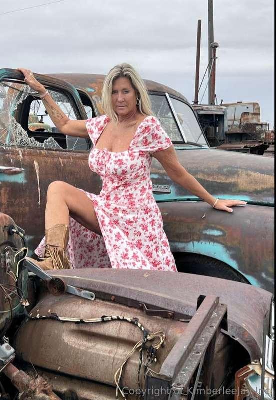 Junk yard shoot in Washington state over the Summer. Just ge..