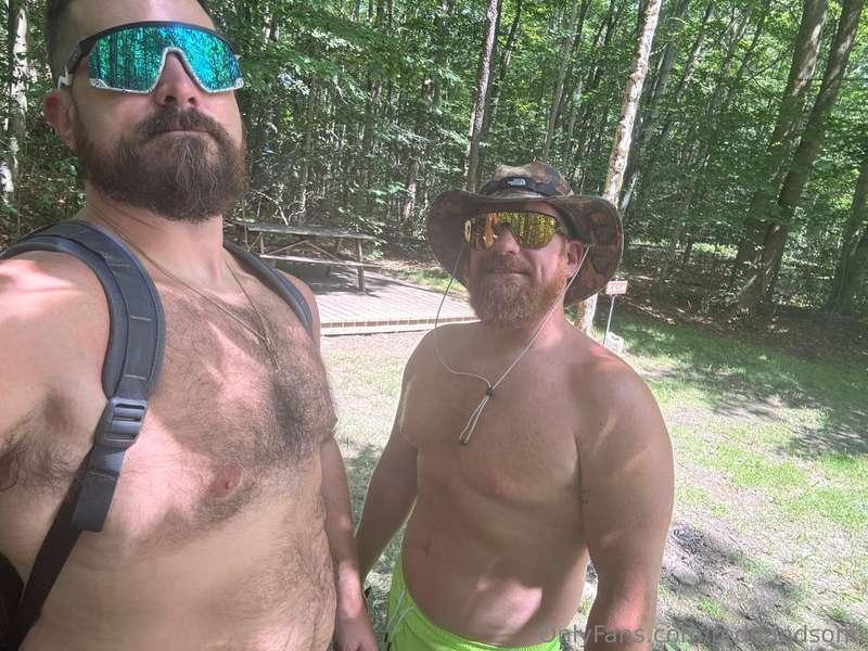 Let’s get sweaty and naked on our hike, you in?