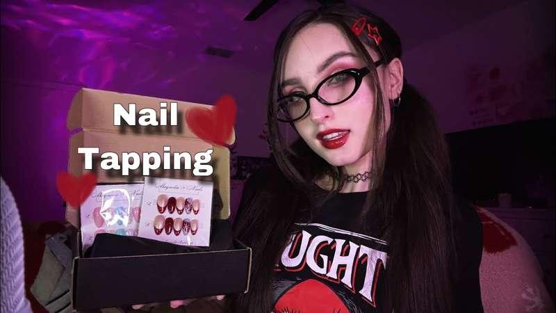 Early Release: ASMR | Fast & Aggressive Long Nail Tapping, Nail Application, Candle Tapping, Mic Scratching +