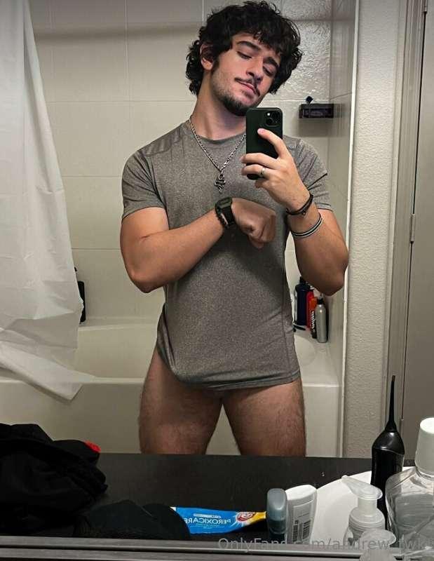 can you guess what i have under my shirt? (its hard)
