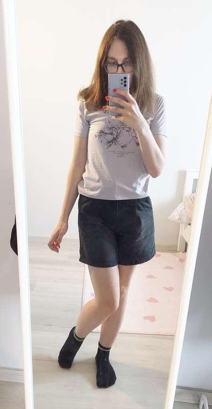 Cute t-shirt and shorts