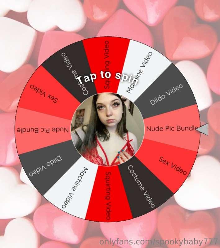 # ❤️ TIP ME $5 TO SPIN THE WHEEL ❤️