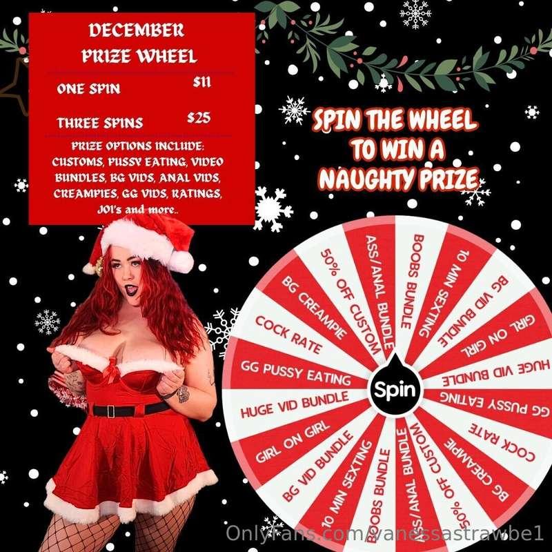 Feeling Lucky? Spin the Wheel to win some prizes! I have a l..