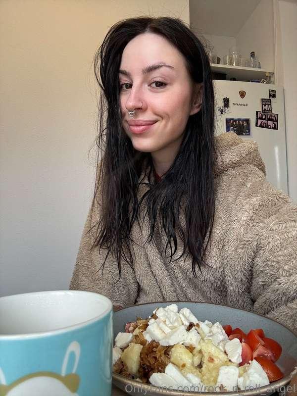 🍳🥐 Breakfast Time = Best Time 🥑☕️🥰Starting my day with a yum..