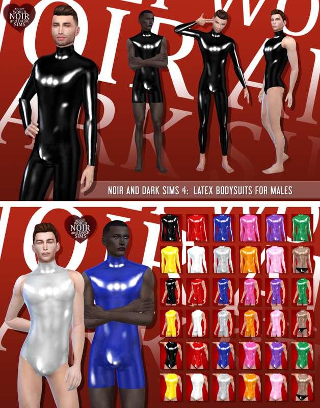 TS4 - Latex Bodysuits for Males