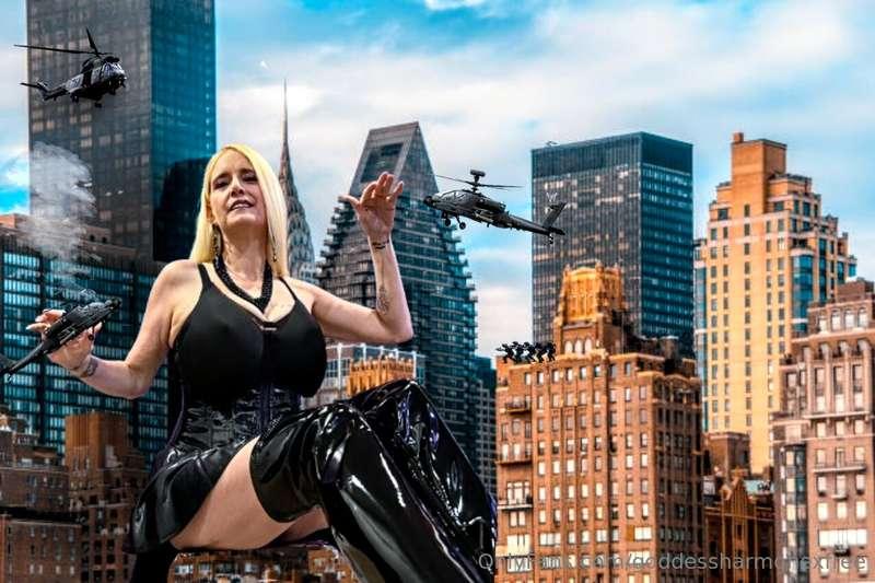 Whenever I venture into the city in giantess form, the milit..