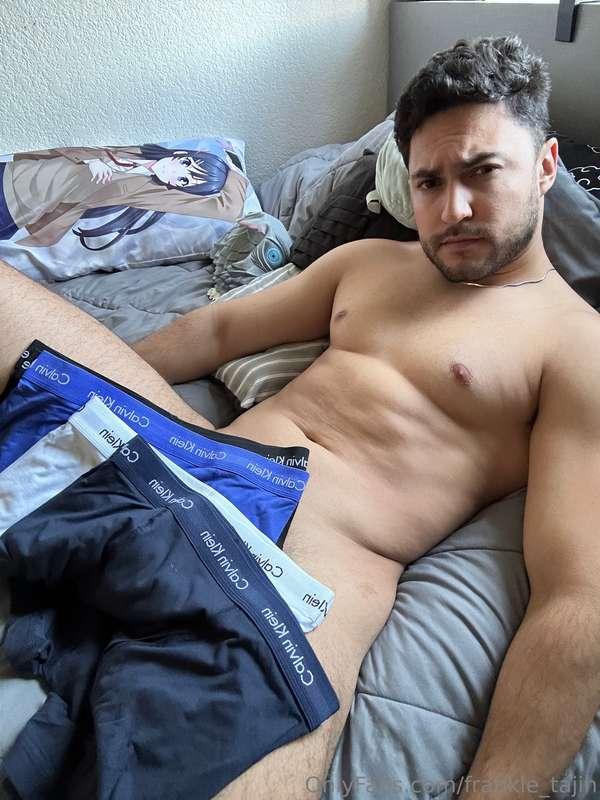 I finally am using new underwear 😄 about damn time 
