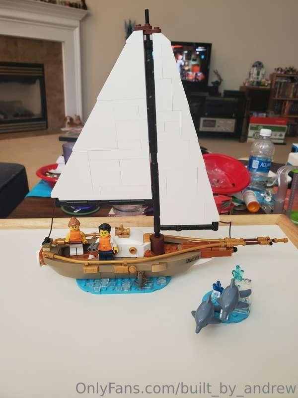 A sailboat